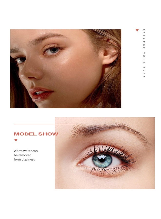 pudaier Mascara, Volumizing And Lengthening Mascara, Washable Formula With Plant Extract And Fibres, Lash Sensational Sky High, Black Black - Image 4